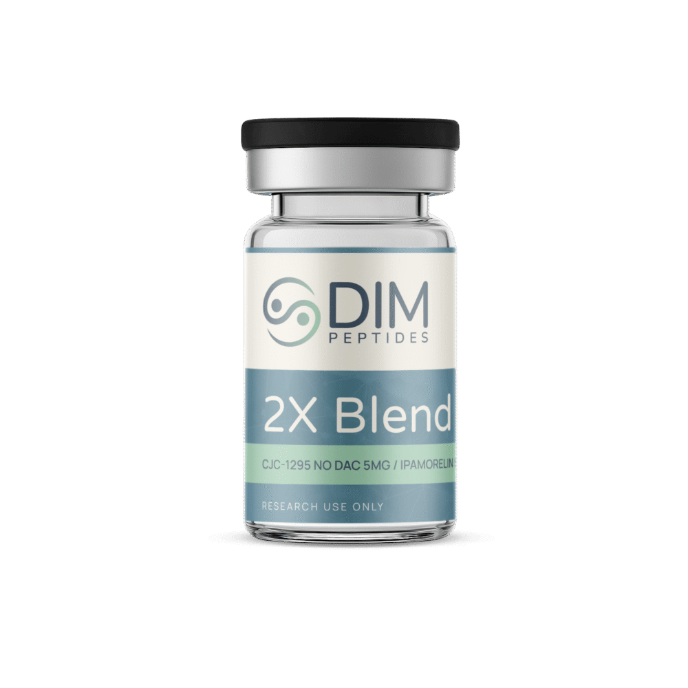 2X Blend CJC-1295 Without DAC (5mg) / Ipamorelin (5mg)